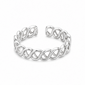 Seraphina Infinity Toe Ring in 925 sterling silver – main view