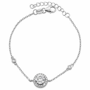 Halo Bracelet in 925 sterling silver – main view