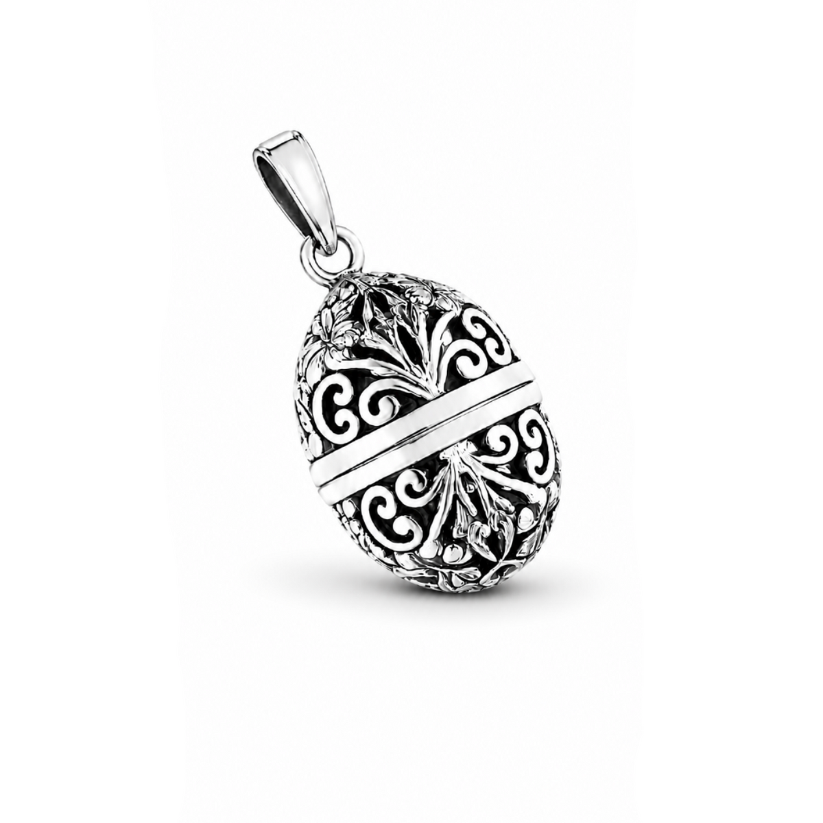 Imperial Filigree Prayer Box Pendant