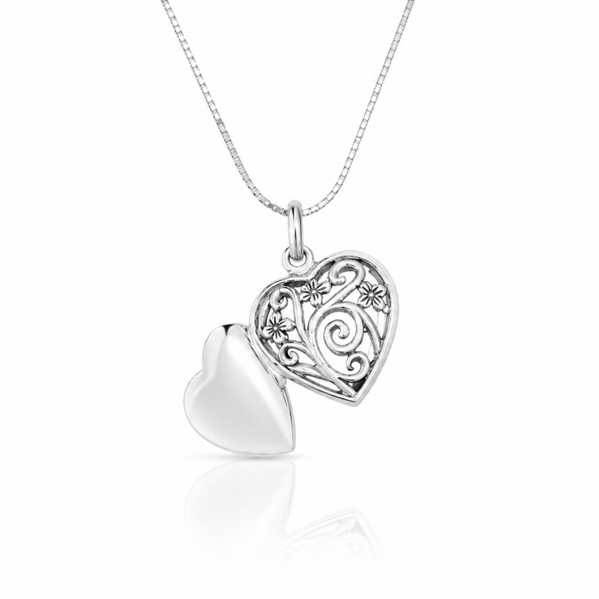 Enchanted Heart Locket Pendant