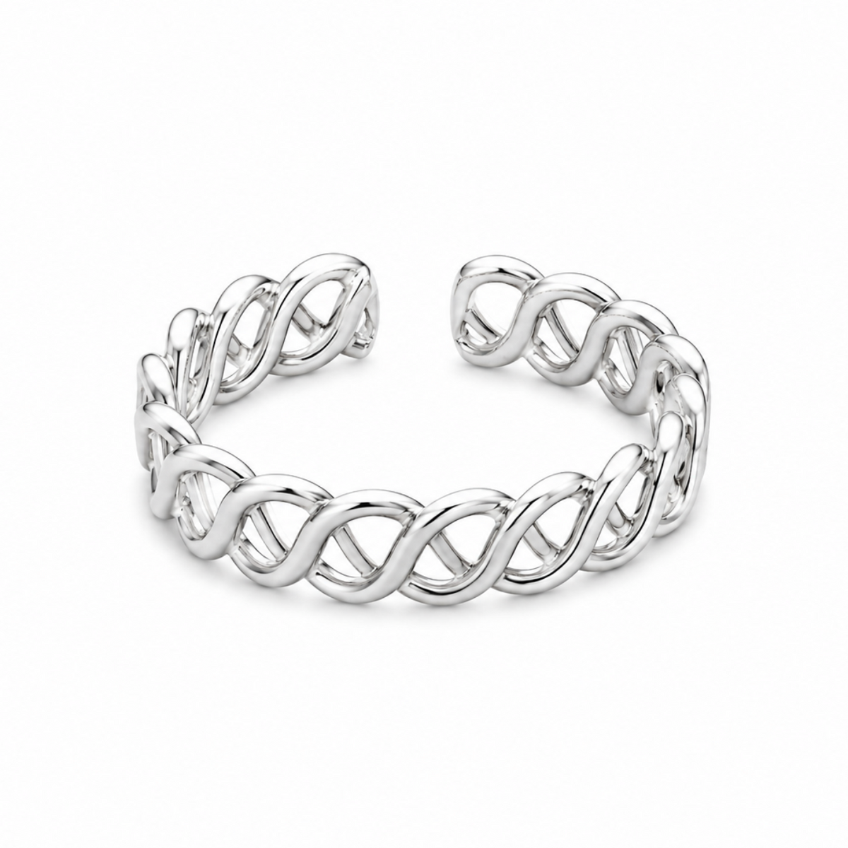 Seraphina Infinity Toe Ring in 925 sterling silver – main view