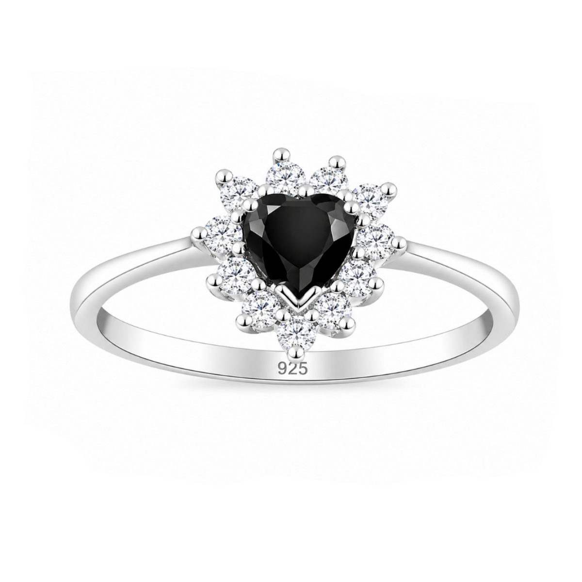 Aurelia Heart Halo Ring