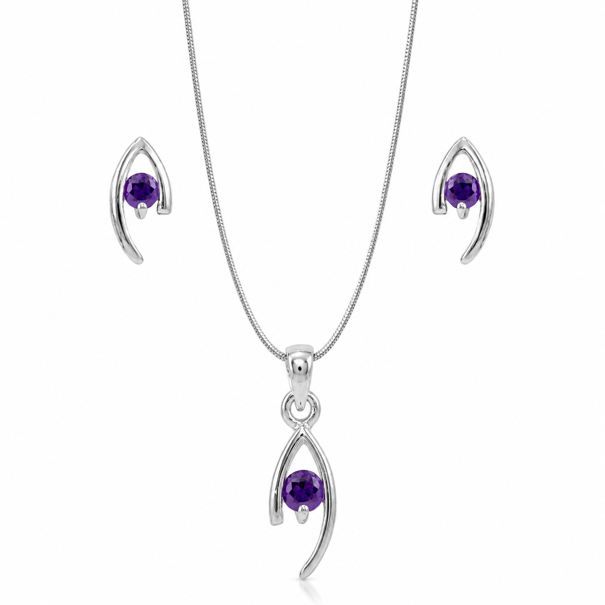 Aurielle Curve Violet Set