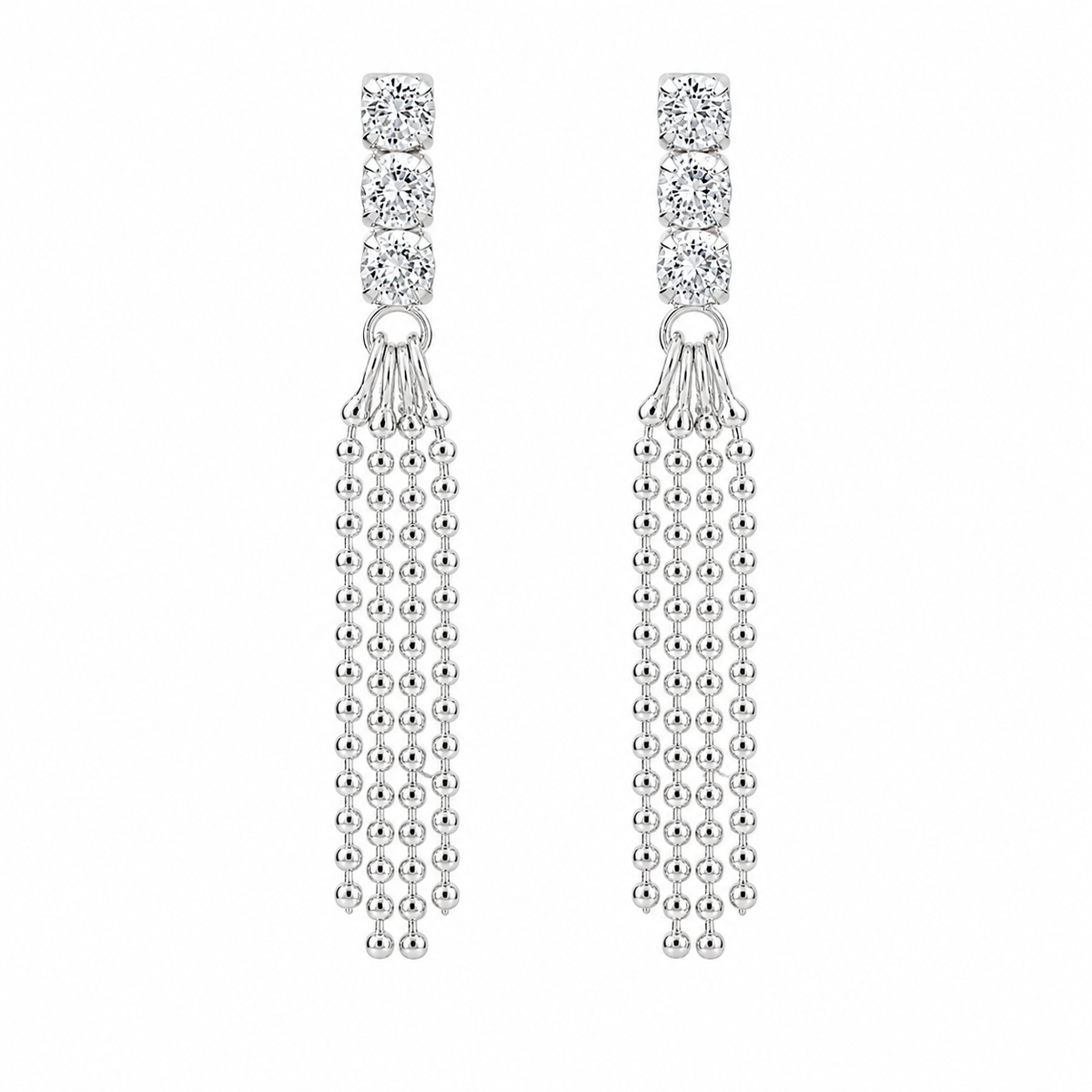 Celestial Tassel Drop Earrings