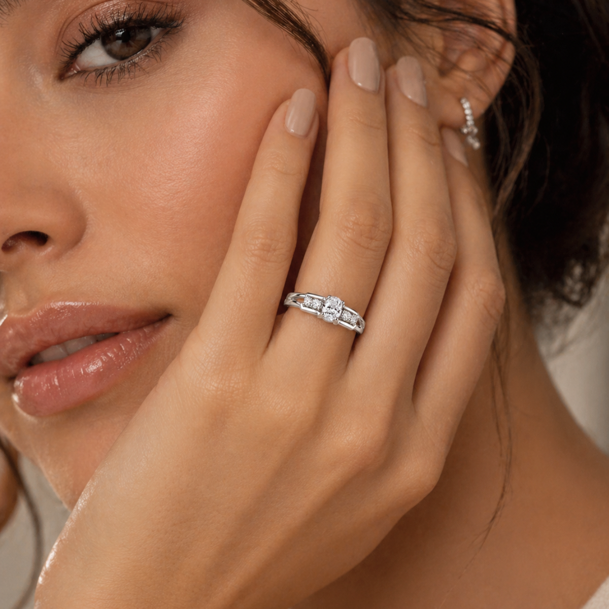 Oval Engagement Ring