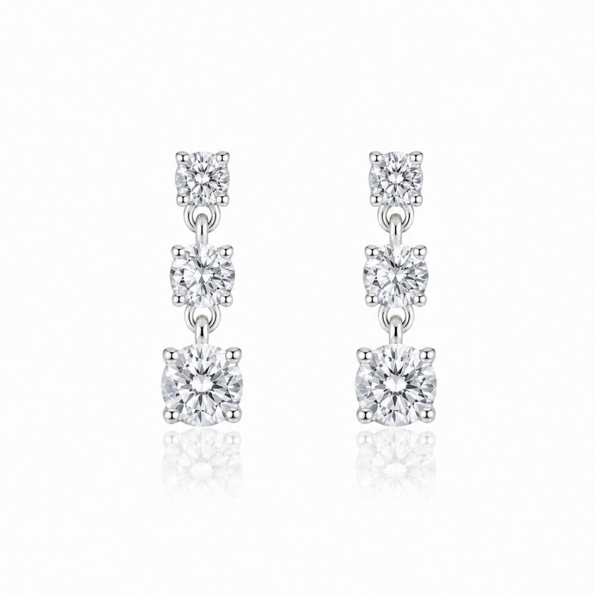 Boucles d'oreilles pendantes Grand Cascade