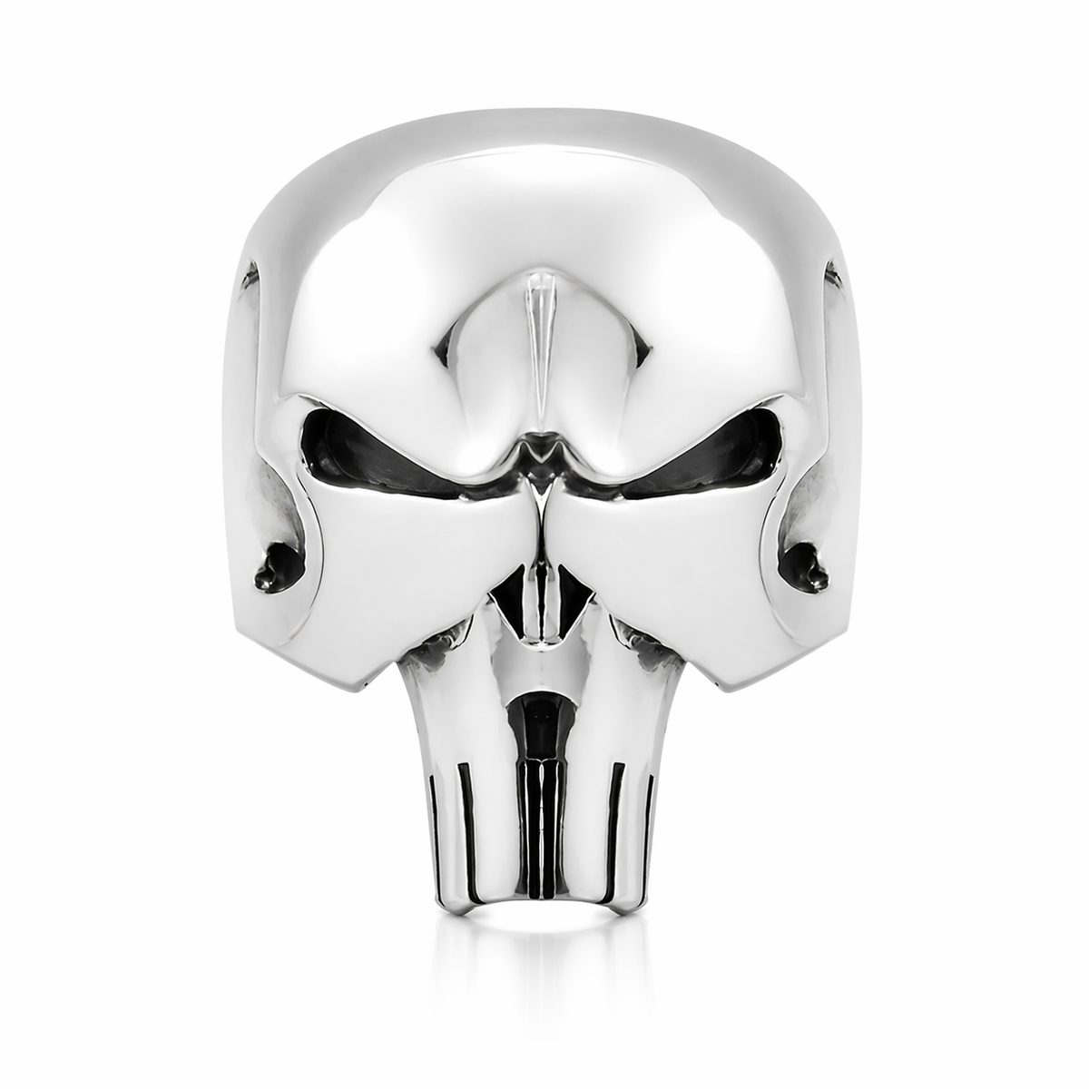 Punisher Skull Ring in 925 sterling silver – main view