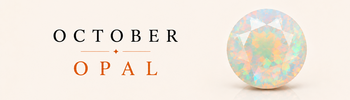 October — Opal banner