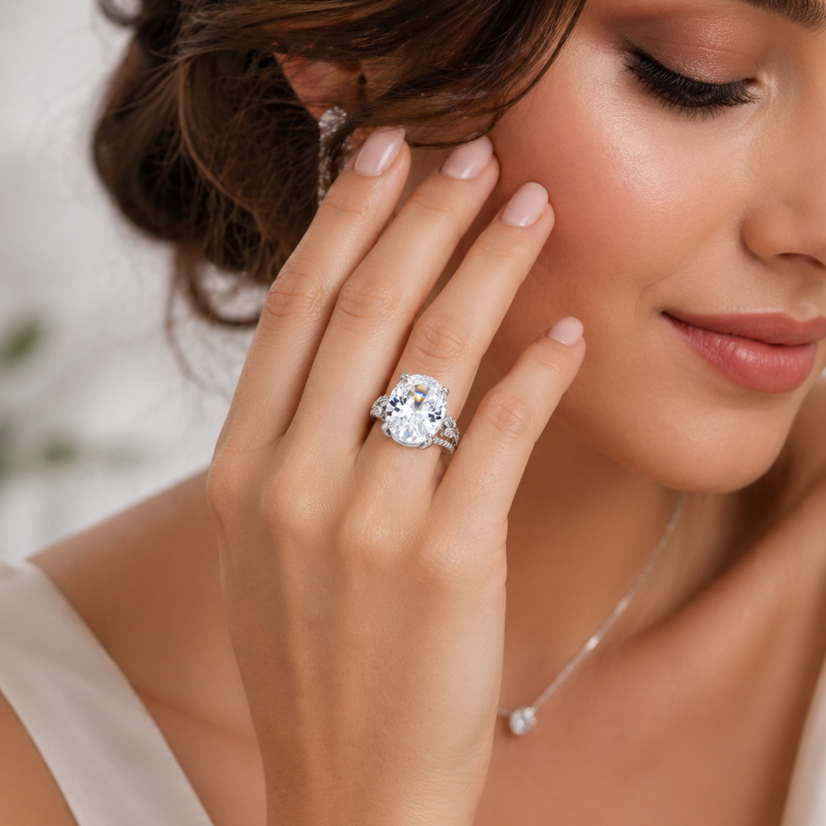 Seraphina Oval Engagement Ring